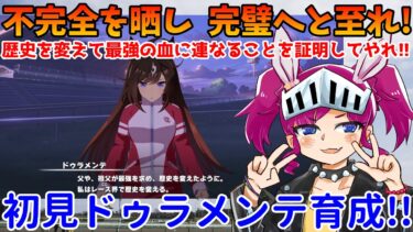 ウマ娘ワシソダービー～ウマ娘をわしが育てる～　６８馬身目（ウマ娘プリティーダービー　ドゥラメンテ初見育成）