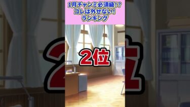 1月チャンミ必須級！？コレは外せない！ランキング #ウマ娘 #ウマ娘まとめ#サポカ